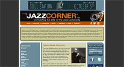 Desktop Screenshot of jazzcorner.com